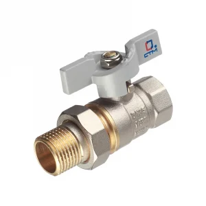 Aster шаровой кран бабочка с полусгоном d-1/2