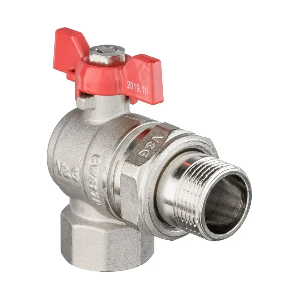 Aster шаровой кран бабочка с полусгоном d-3/4