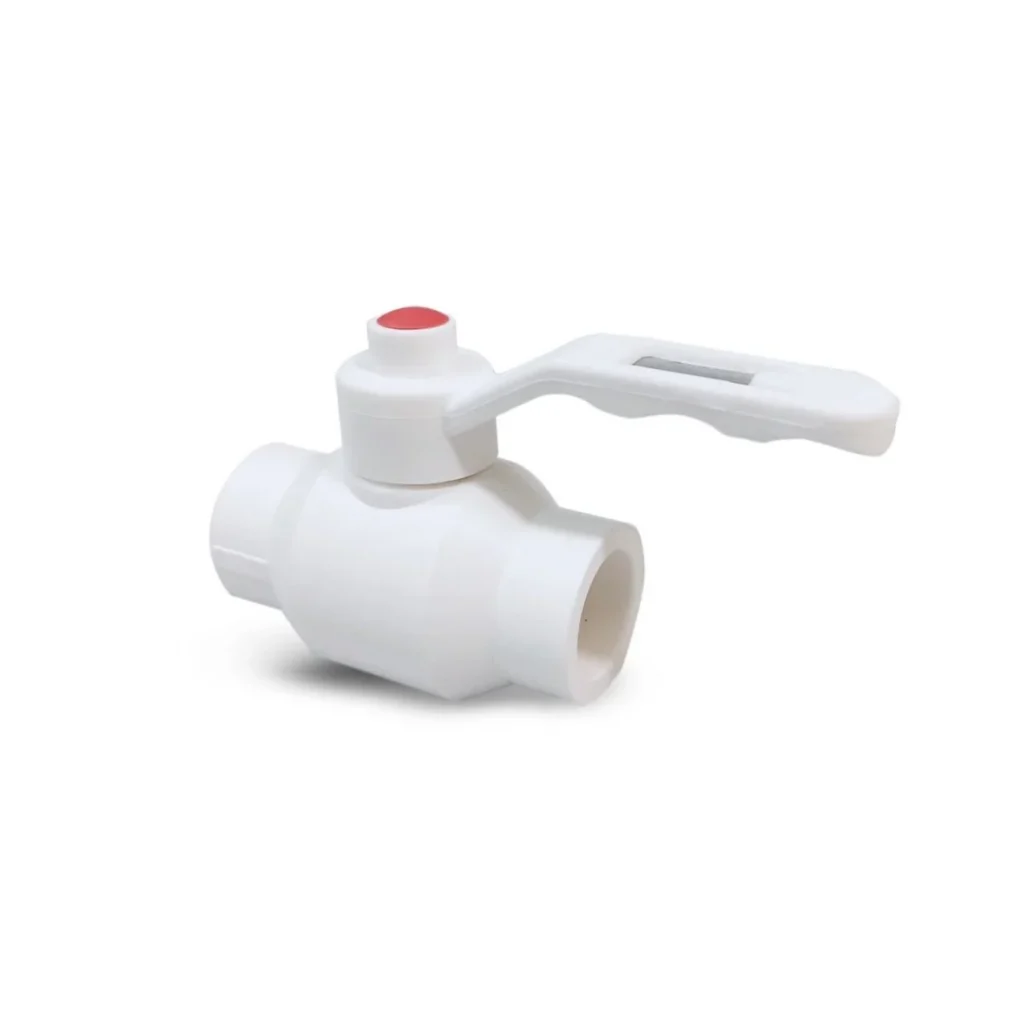 Aster шаровой кран с красной ручкой d-4