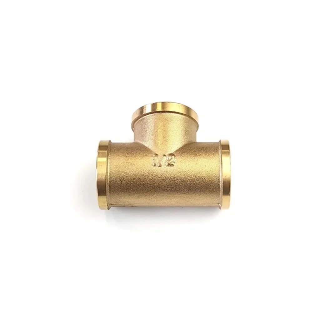 Тройник медный 1"