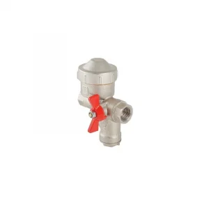 Шаравой кран с фильтром н.р. 1/2"