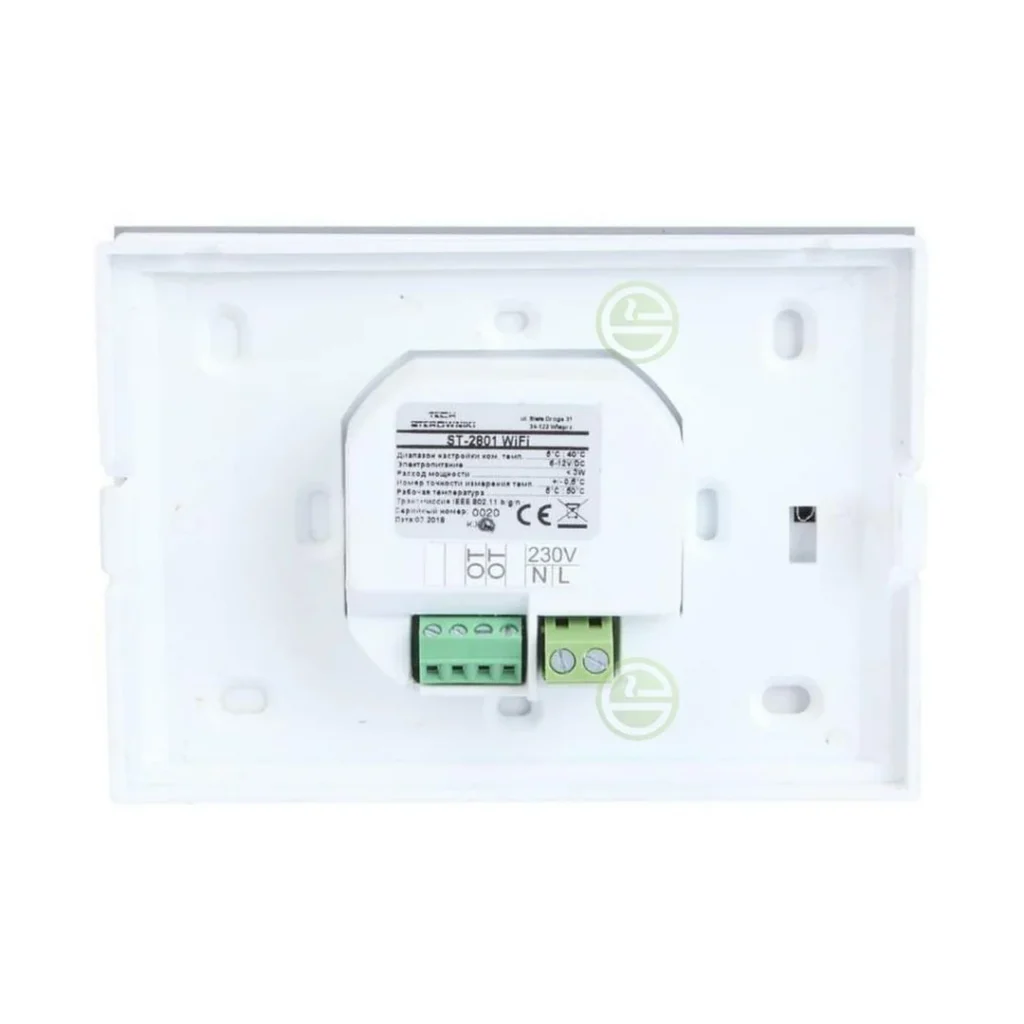 ST-2801 White Комнатный регулятор (белый)