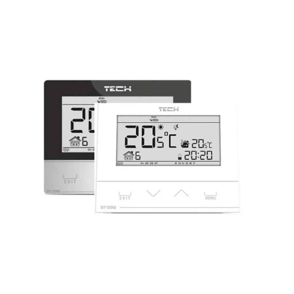 ST-293 V3 BLACK Комнатный термостат (чёрный)