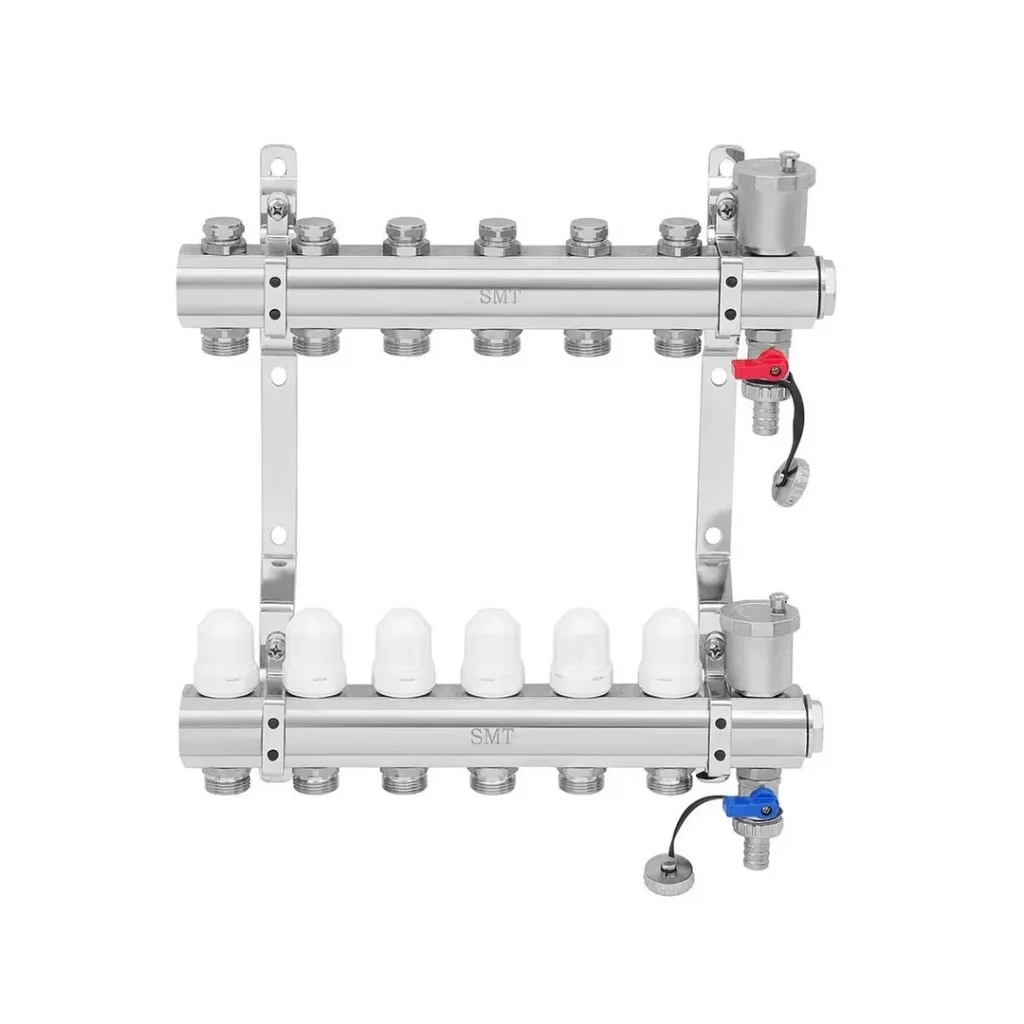 Коллектор латунный в комплекте 6